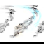 20M FIBER LC/LC 50/125 AQUA MULTI MODE C